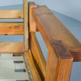 Yngve Ekstrom Scandinavian Design Pinewood 2-Seat Dymling Sofa Swedese 70s