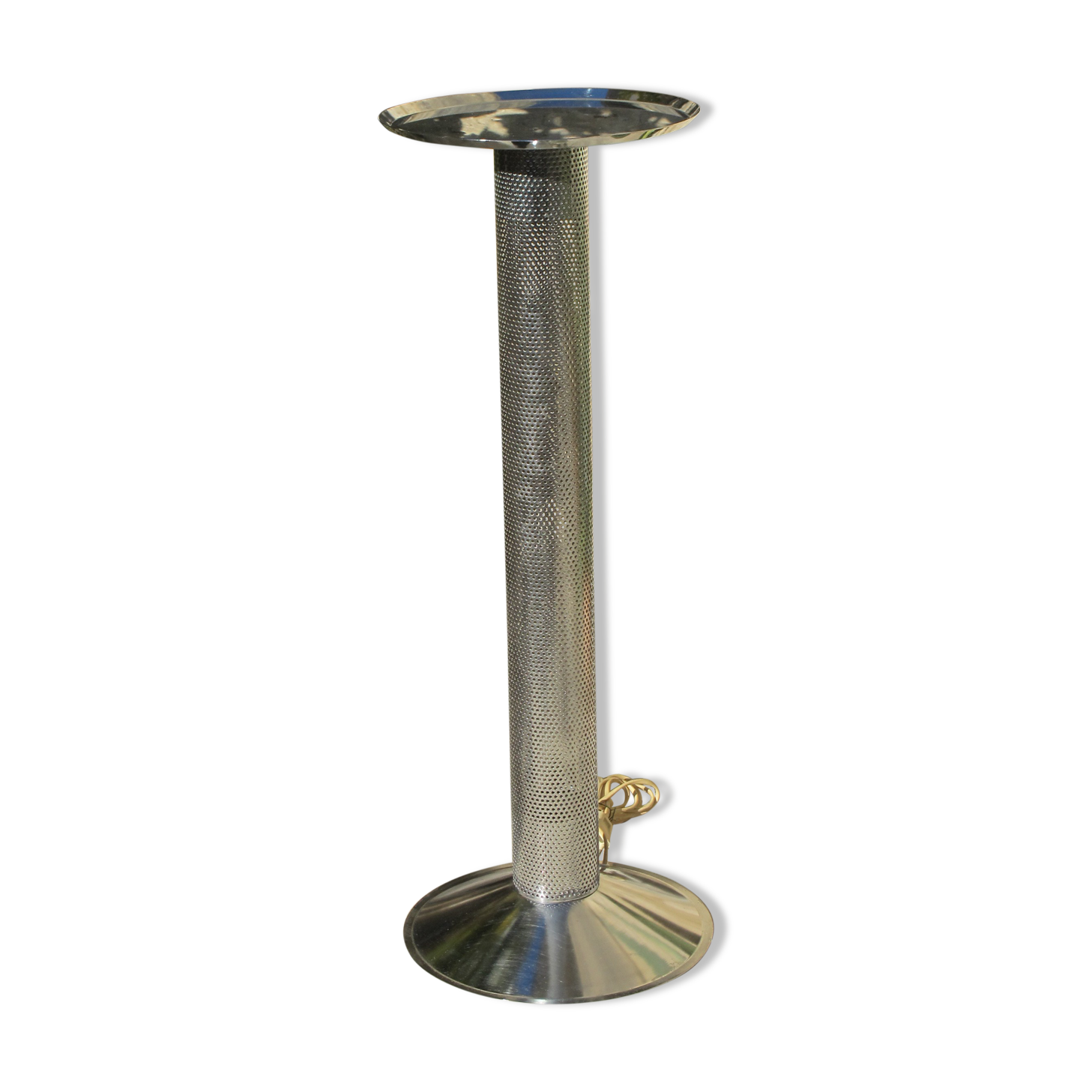 Ikea floor lamp and pedestal, years 80