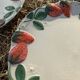 Longchamp antique strawberry barbotine plates
