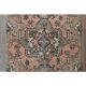 1970s Turkish Oushak Handmade Wool Cotton Orange Runner Rug 78x327