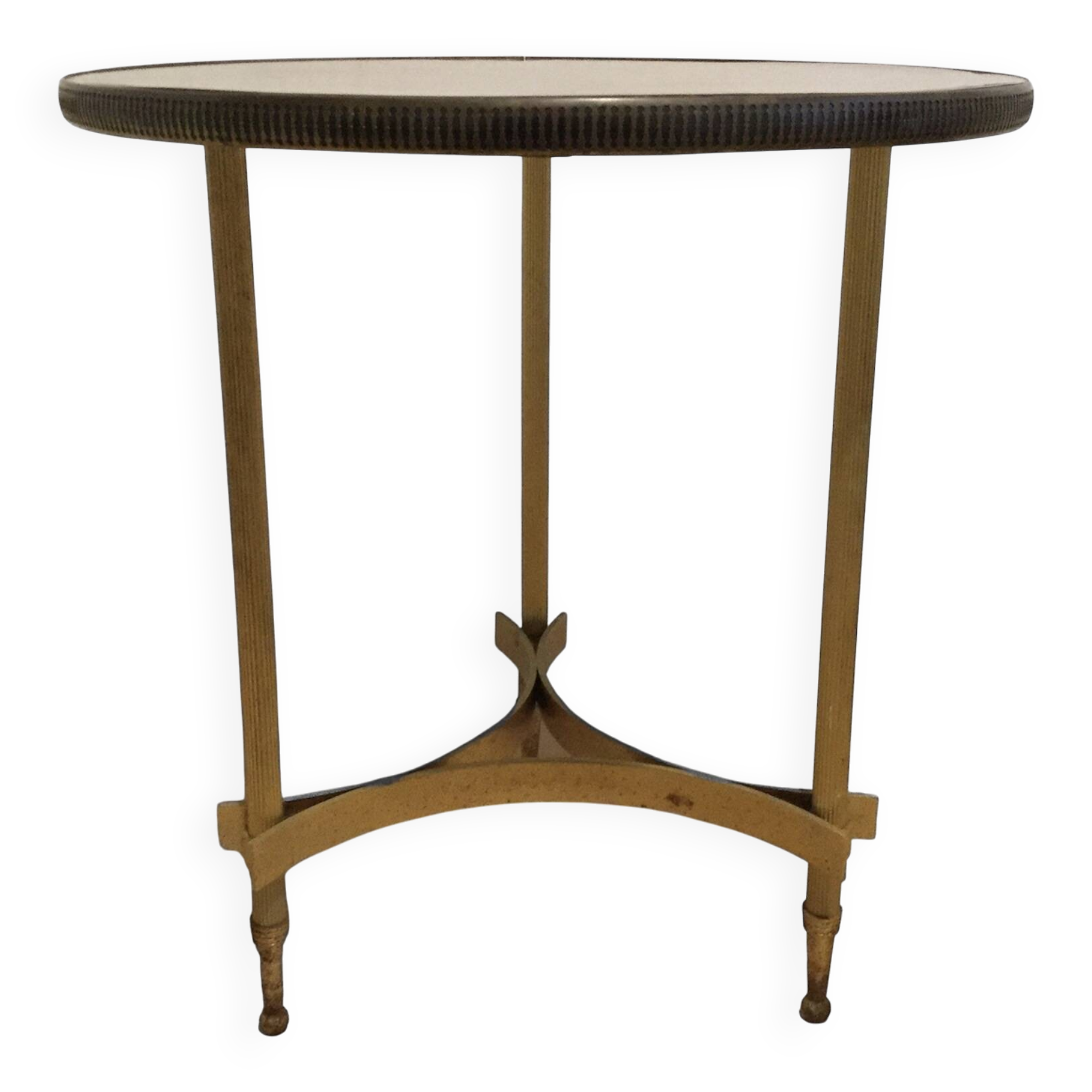 Vintage 70s pedestal table