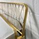 Vintage 'gold' wall coat rack