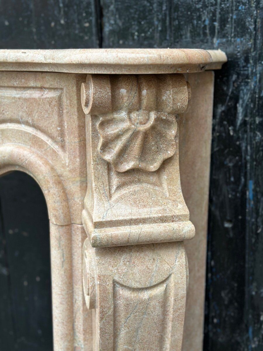 Louis XV style fireplace circa 1980