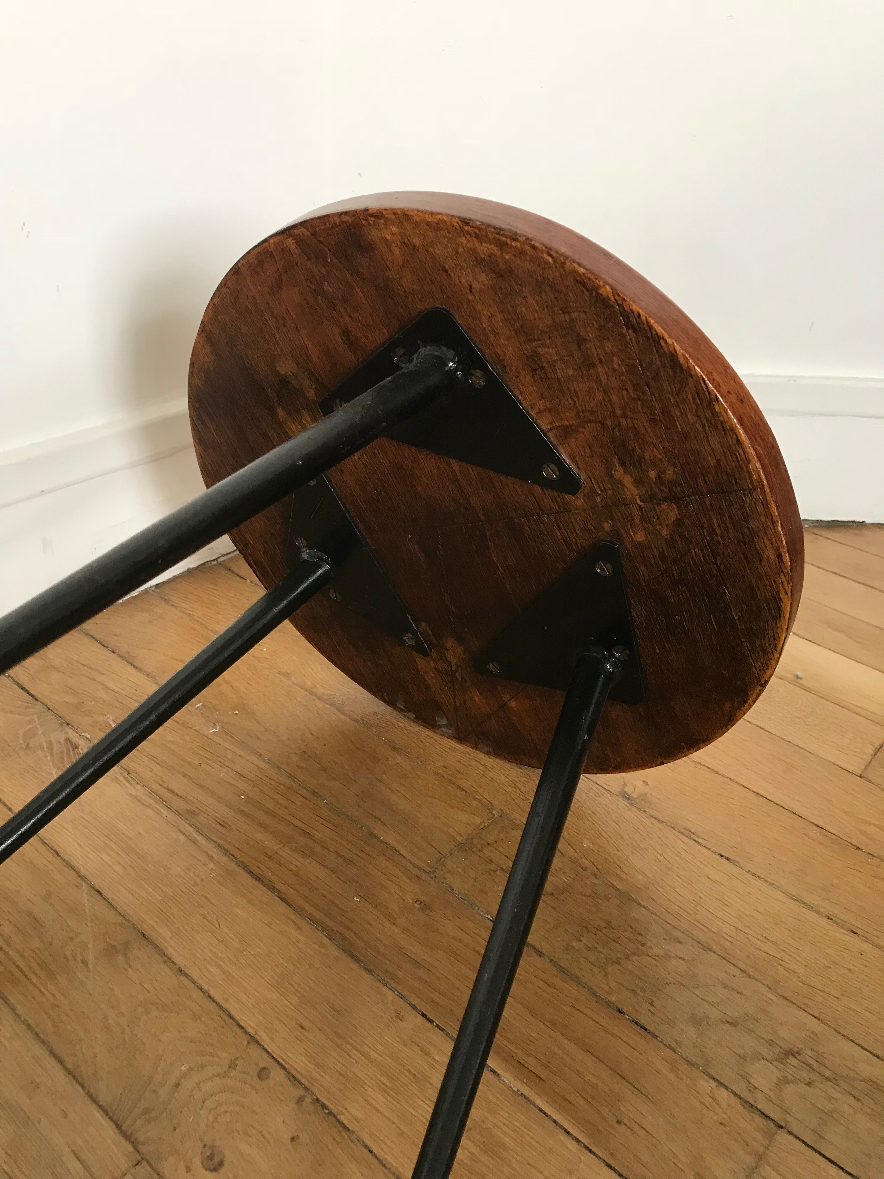 Tripod side table