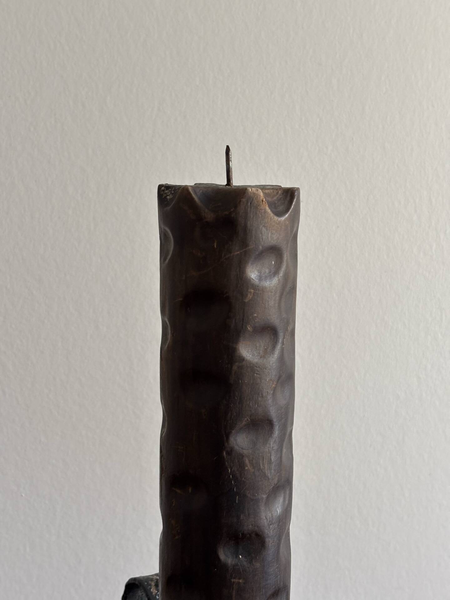 Brutalist candlestick