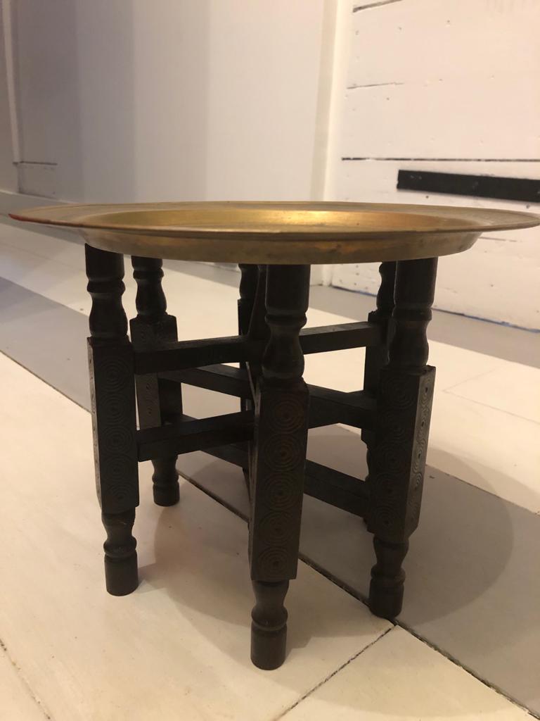 Table à thé marocaine vintage