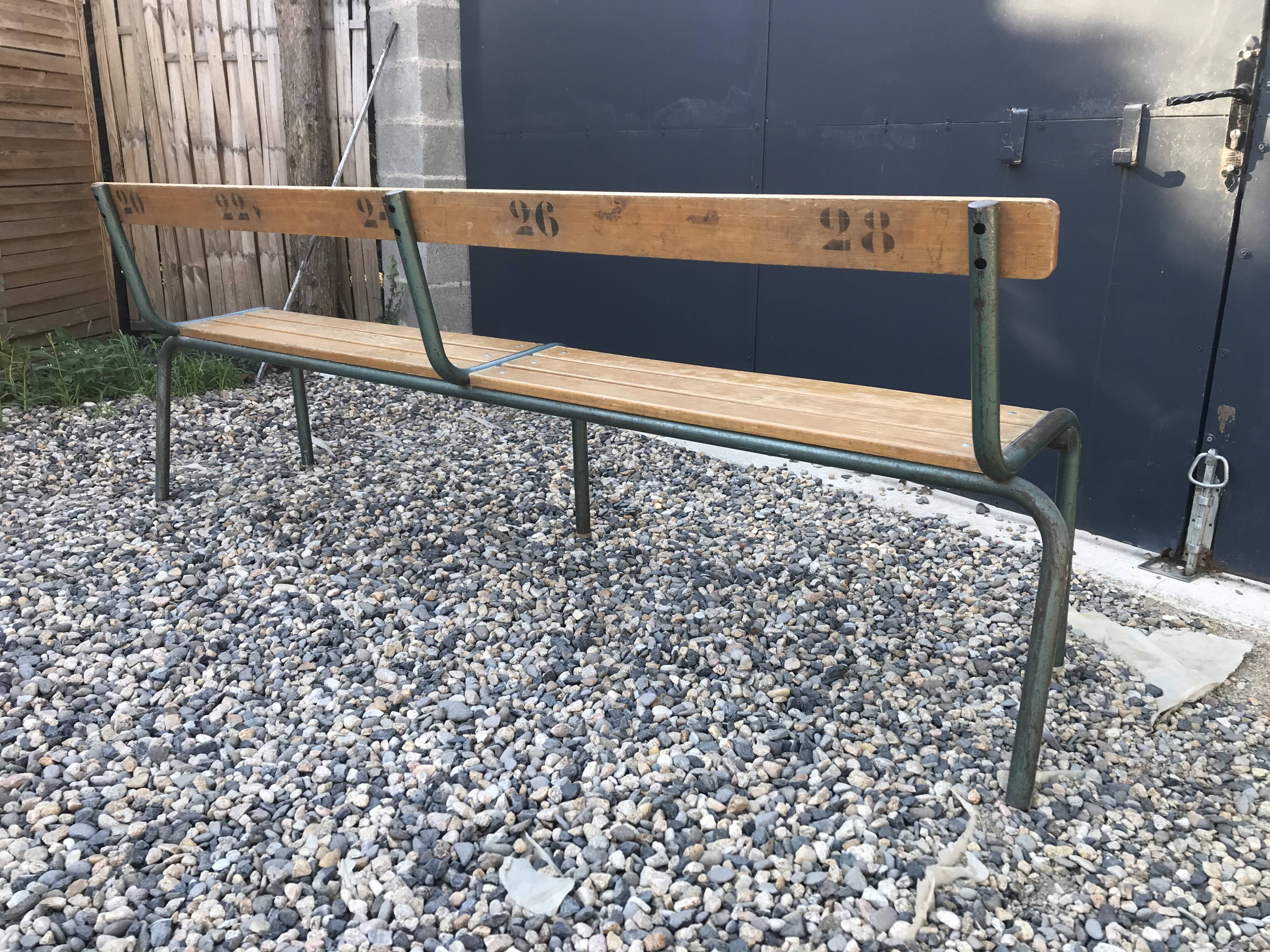 Two former Mullca school benches year 50