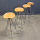 Set of Jamaica swivel bar stools by Pepe Cortès for BD Barcelona, 1990s