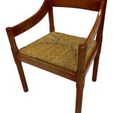 Vintage Carimate chair design by Vico Magistretti