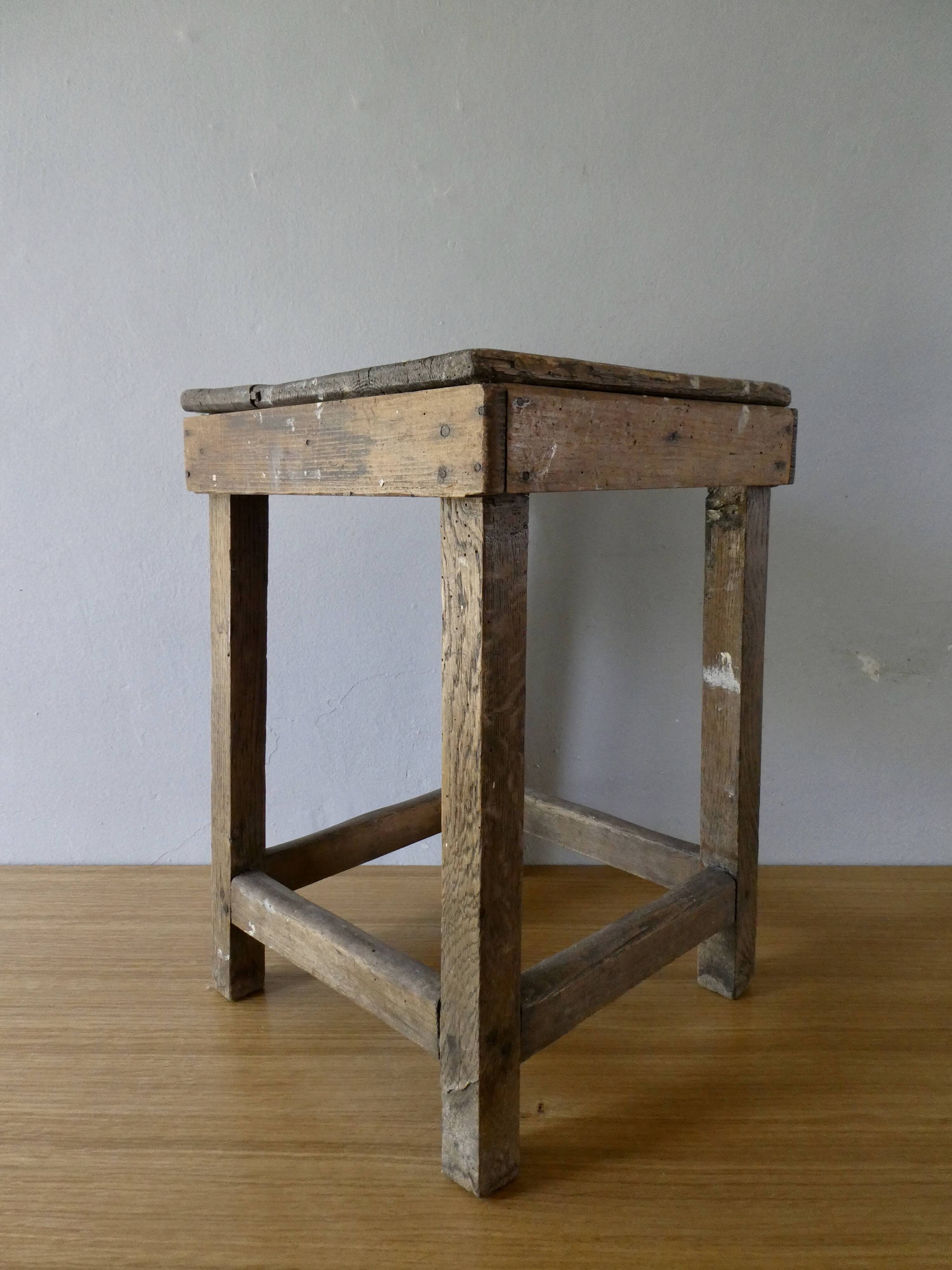 Workshop, handle, raw wood, 1950s
