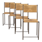 Giandomenico Belotti ‘paludis’ dining chair for Alias set/4