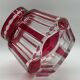 Art Deco flower holder in crystal from Val Saint-Lambert