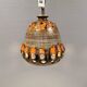Ceramic hanging lamp, Danish from the 1970s.