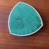 Sarreguemines ceramic table mat or centerpiece