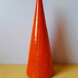 Scandinavian glazed ceramic vase 1960