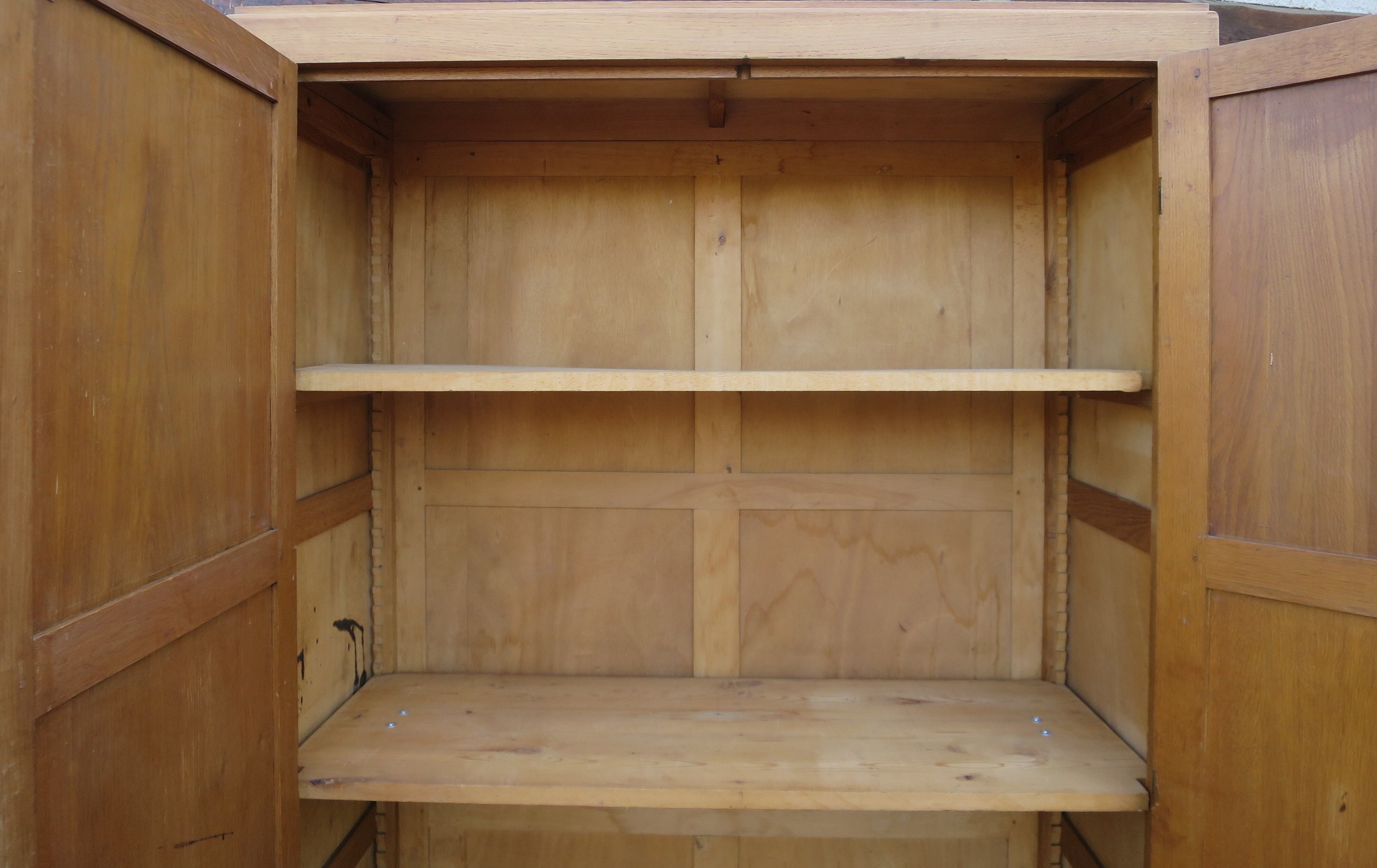 Parisian cabinet vintage solid oak