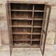 Old Burmese teak display case