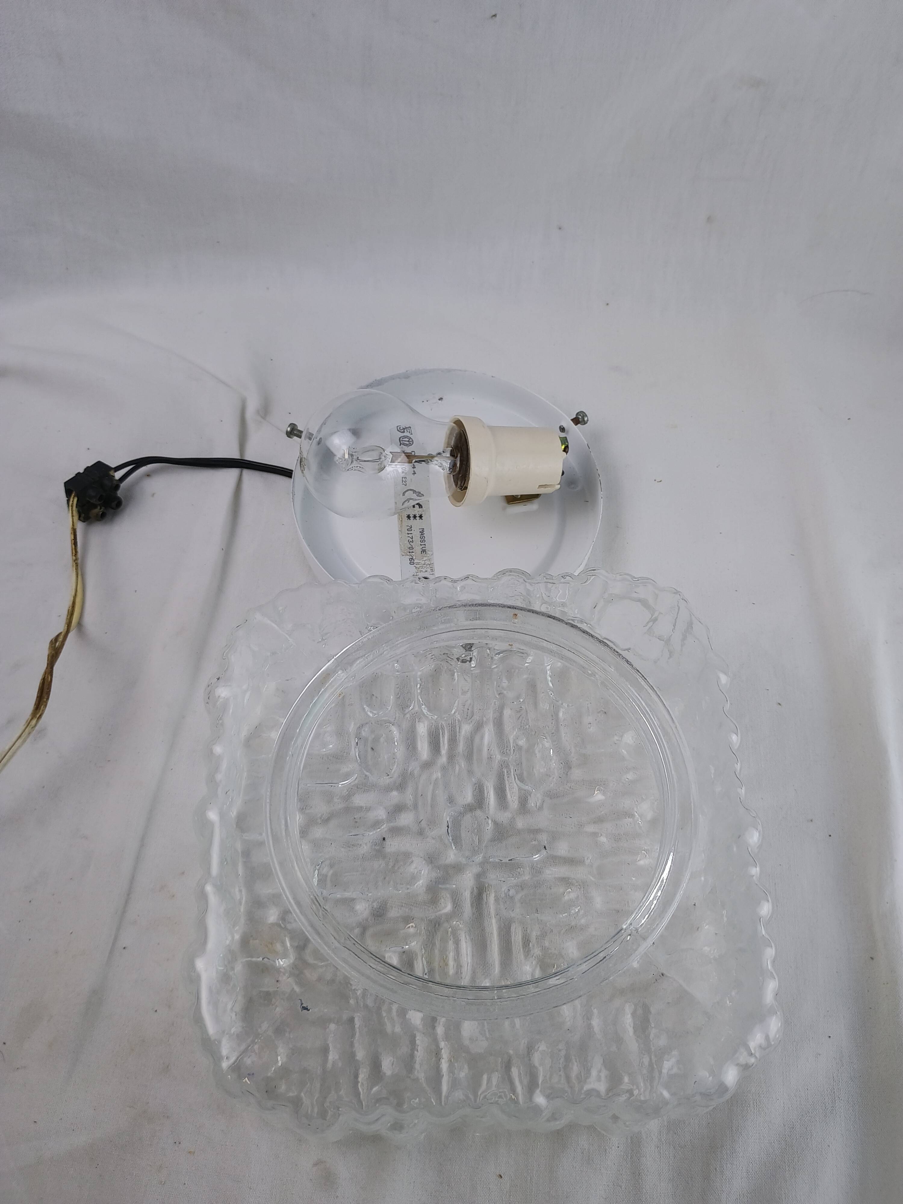 Vintage french ceiling light from the 1960s pat angem.