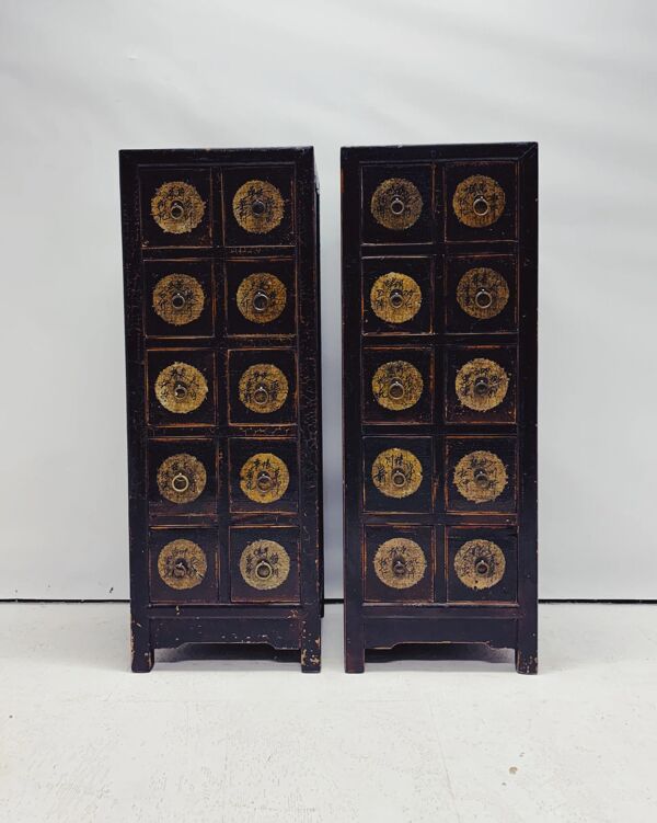 Cabinet de pharmacie chinois ancien