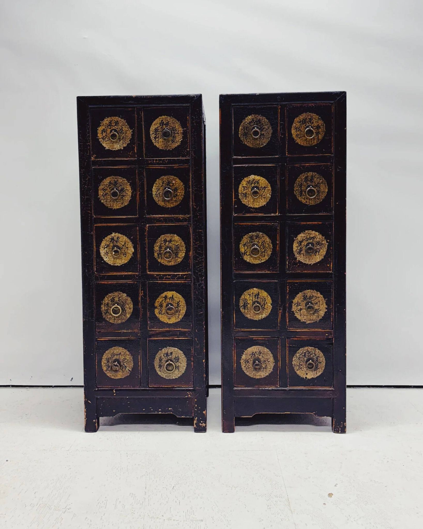 Antique Chinese apothecary cabinet