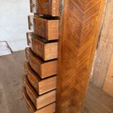 Louis XV style marquetry chest of drawers