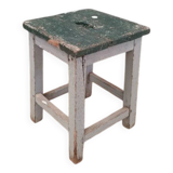 Farmhouse stool - Vintage workshop stool
