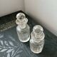 Lot de 2 petits flacons à parfum