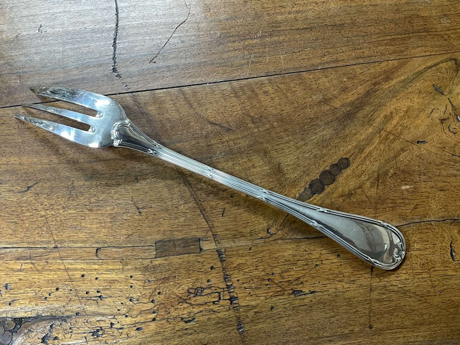 Christofle Pearl Model Fish Serving Fork