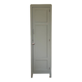 1-door wardrobe / locker room revisited in Almond (Resource)