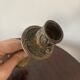 Antique bronze candle holder