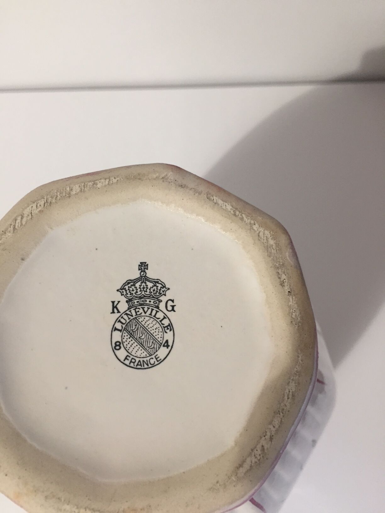 Lunéville earthenware potiche