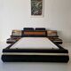 Vintage 1970s platform bed, futuristic style, Fratelli Proserpio.