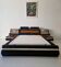 Vintage 1970s platform bed, futuristic style, Fratelli Proserpio.