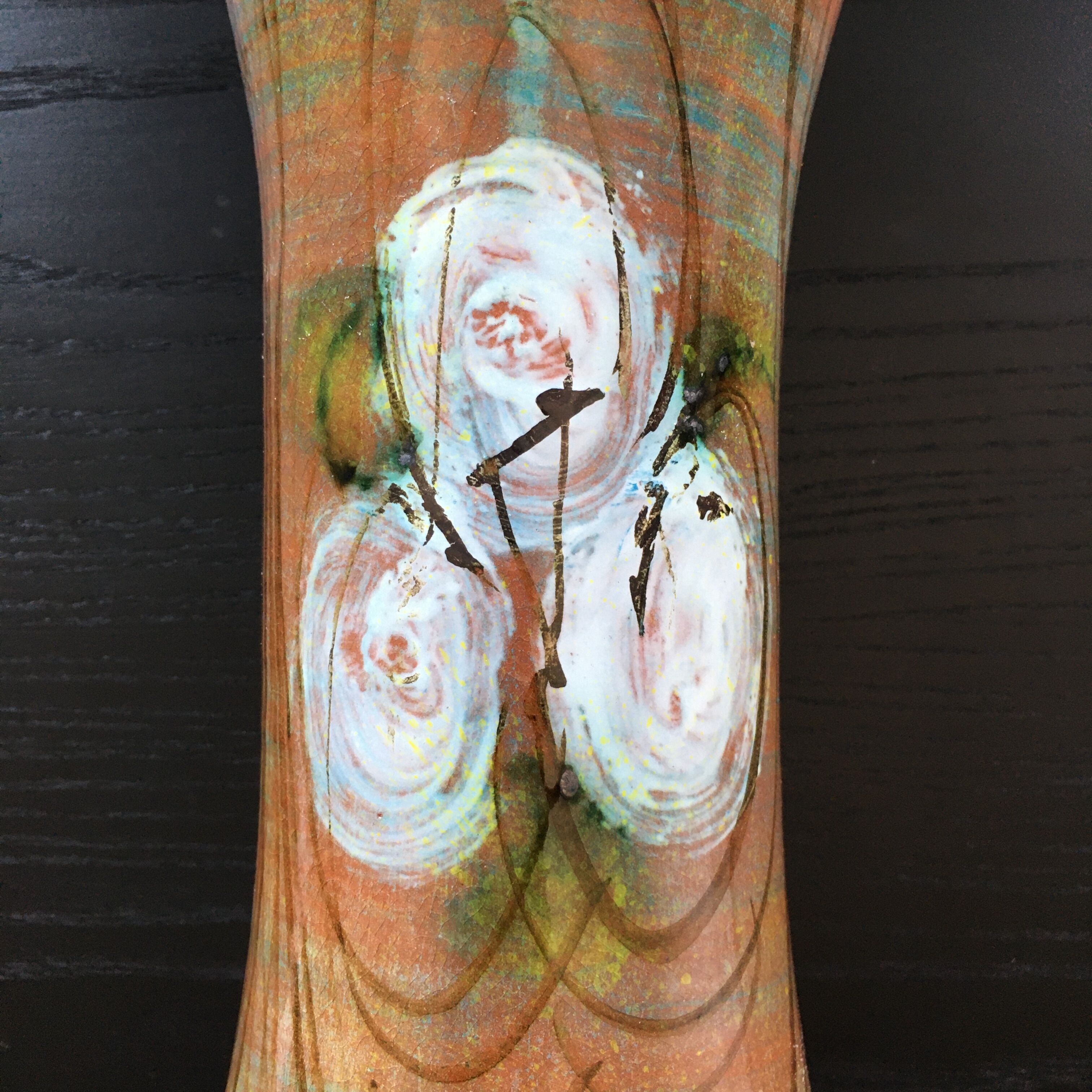 Vase unique piece signed