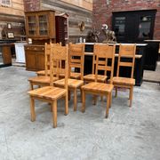 Pine chairs by Roland Wilhelmsson for Karl Andersson & Söner, Sweden, 1960s