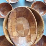 Service vintage en bois