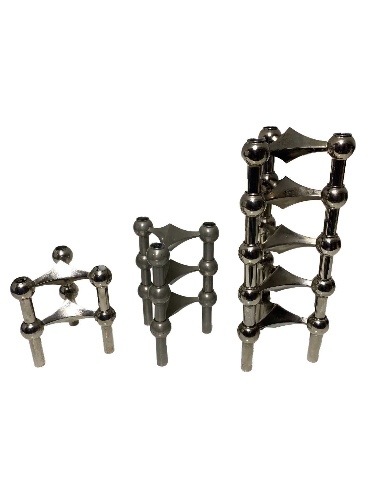 10 Nagel candle holders
