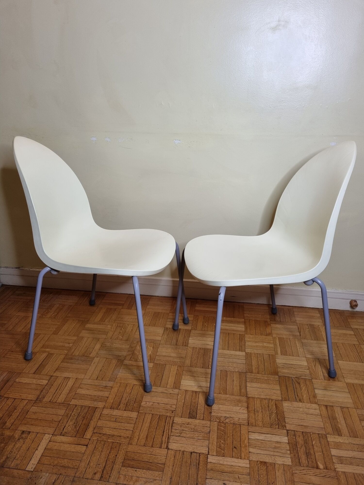 Paire de chaises "Lanceolata" design Platt & Young pour Driade (made in Italy)