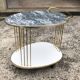 Desserte sur roulettes, chariot Formica années 60