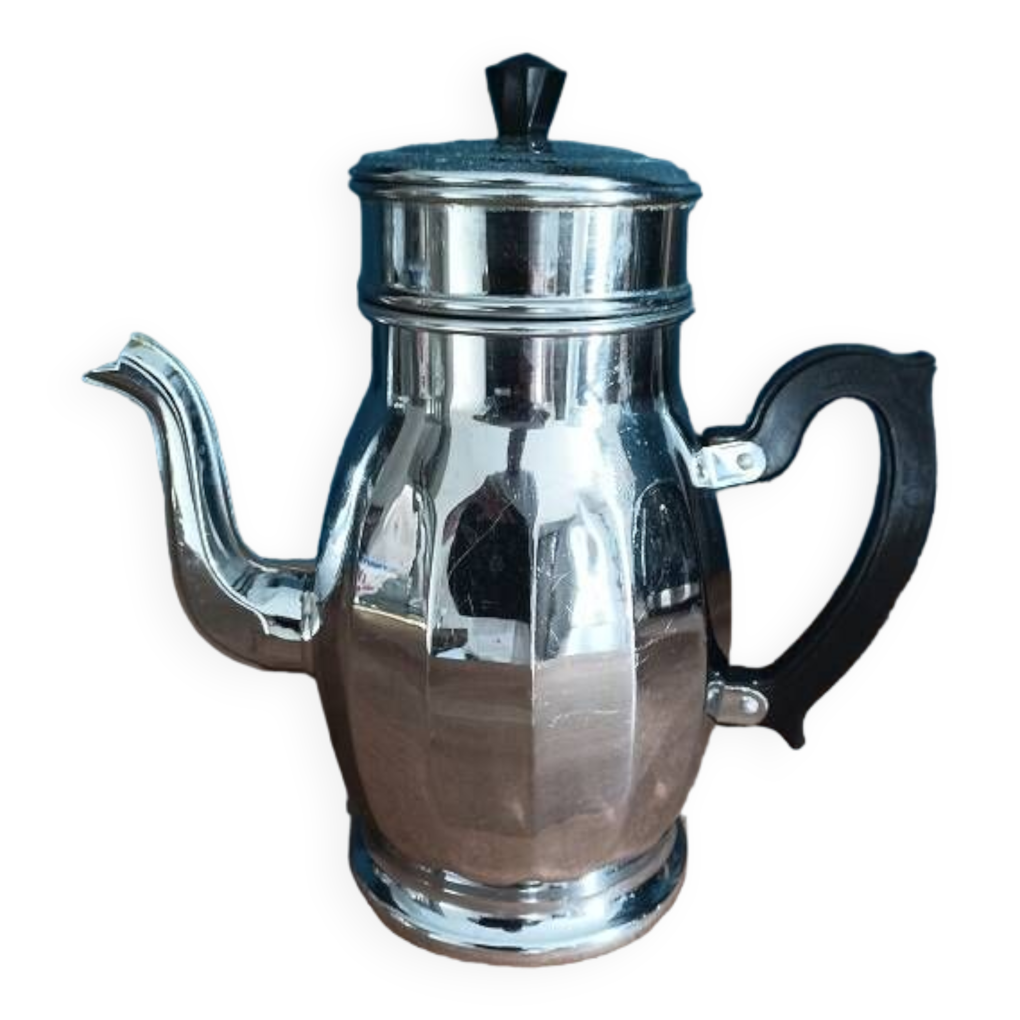 Coffee maker teapot filter Chrome Copper