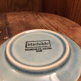 Set of 6 blue and gray Genevieve Lethu Mathilde cups