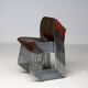 Chairs 40/4 by David Rowland - Red and Brown, Vintage 1970s, Made in the USA
