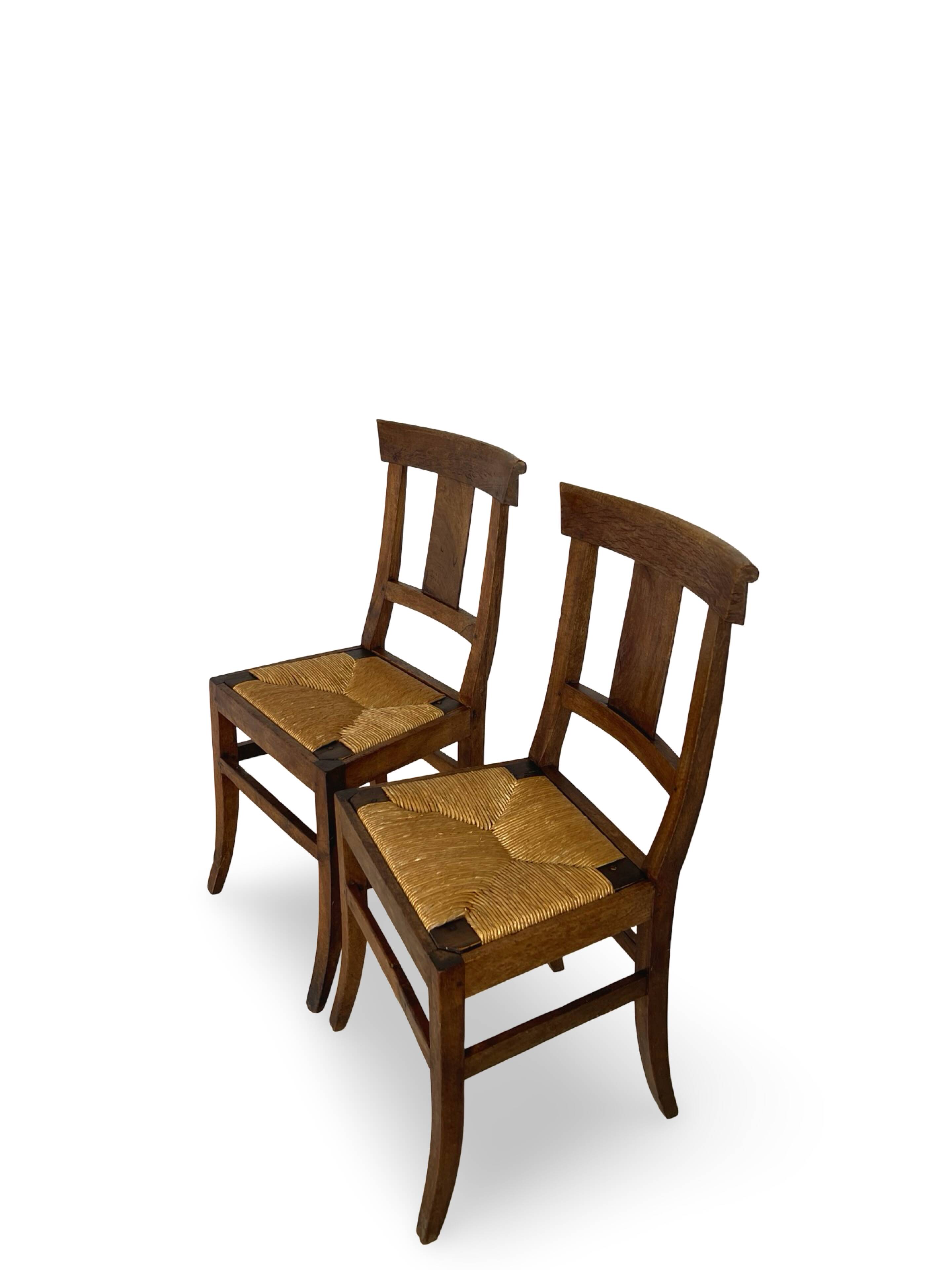italian rustic chairs 1890s