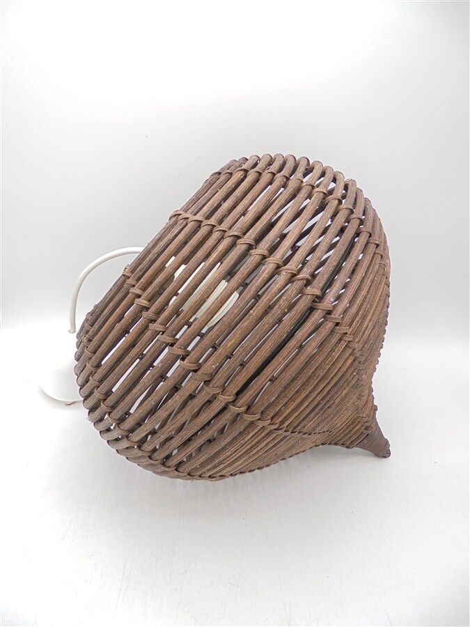 Hanging lamp wicker