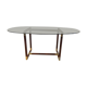 Roche Bobois table in 70s smoked glass