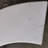 Pair of benches in white fir