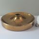 Italian brass wall lamp, diam. 39 cm