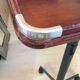 Art deco wooden top