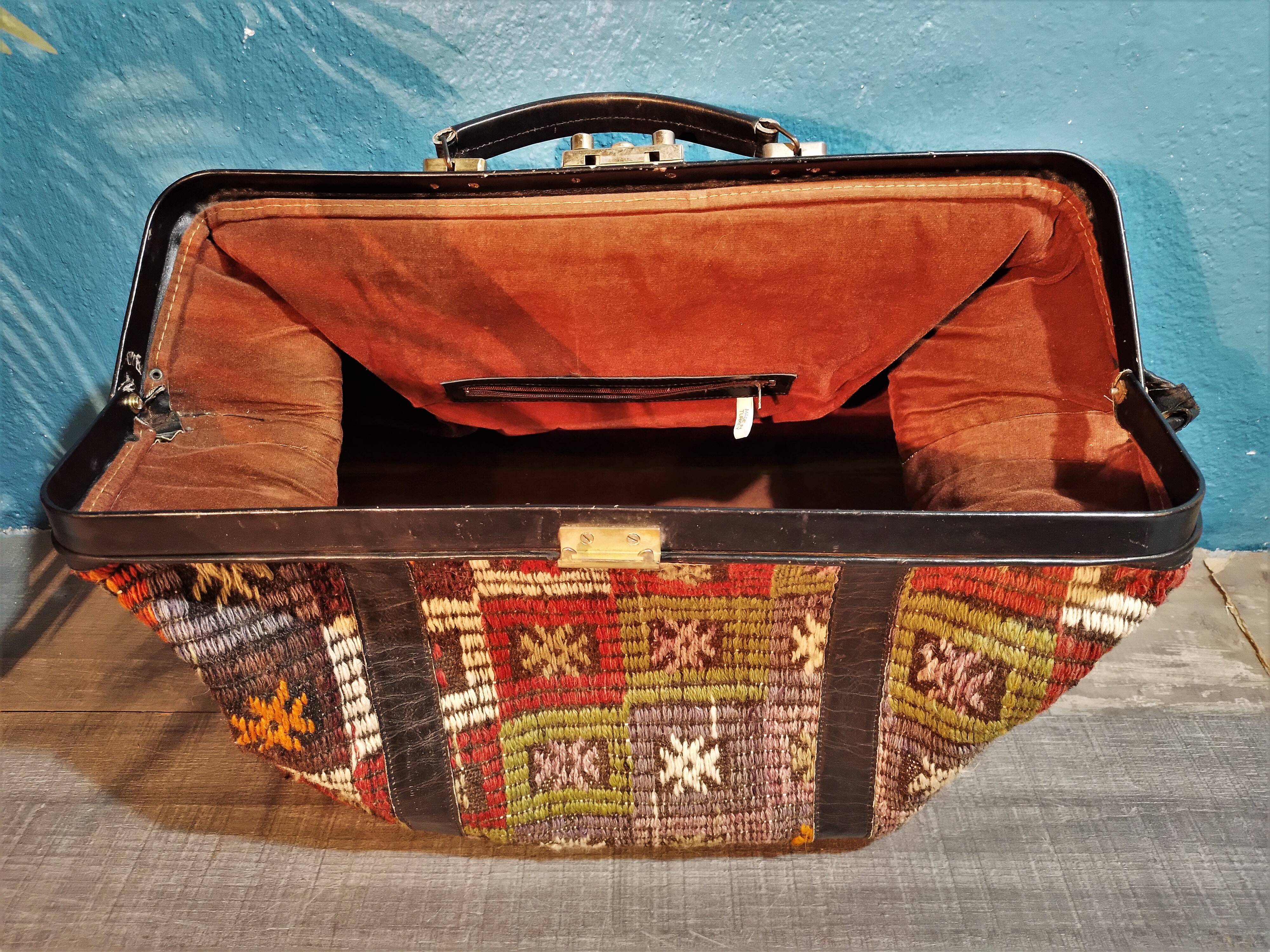 Travel bag "Kilim" 1960s
