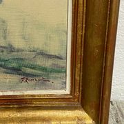 Huile sur toile, nature morte, F.Rembert